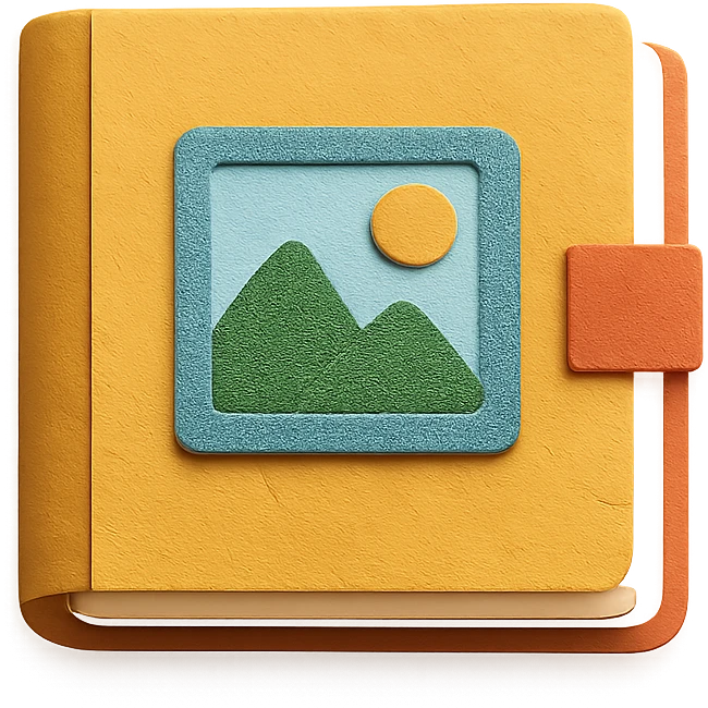 photo album  emoji