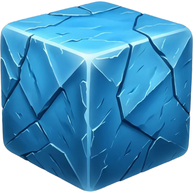 american-blue-intricate-stone-age-rocky-cube-shaped emoji