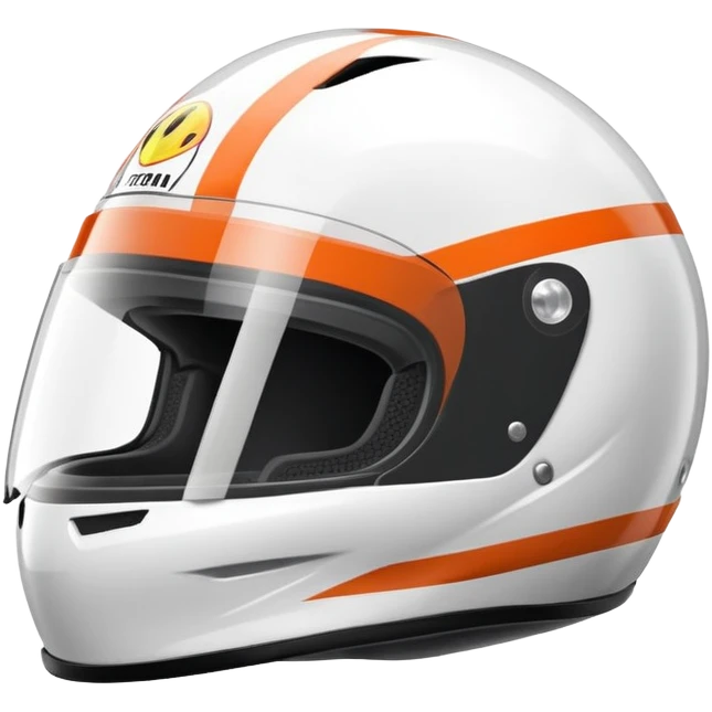racing driver helmet emoji