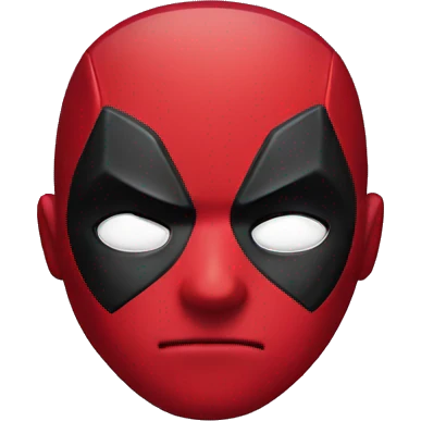 Cute deadpool character  emoji