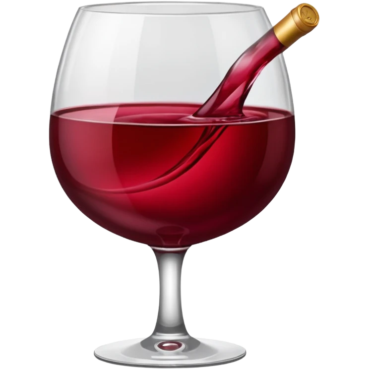 red wine emoji