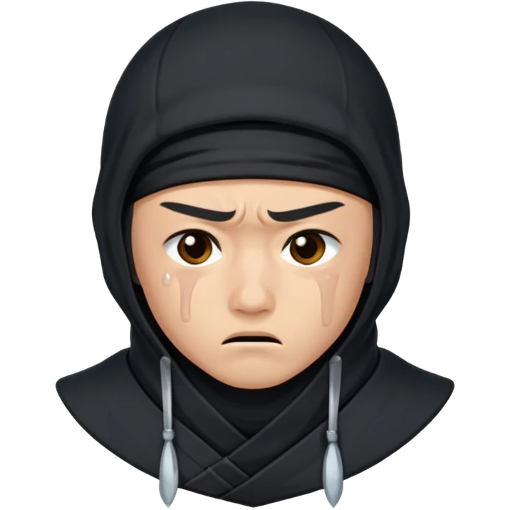 Ninja crying emoji