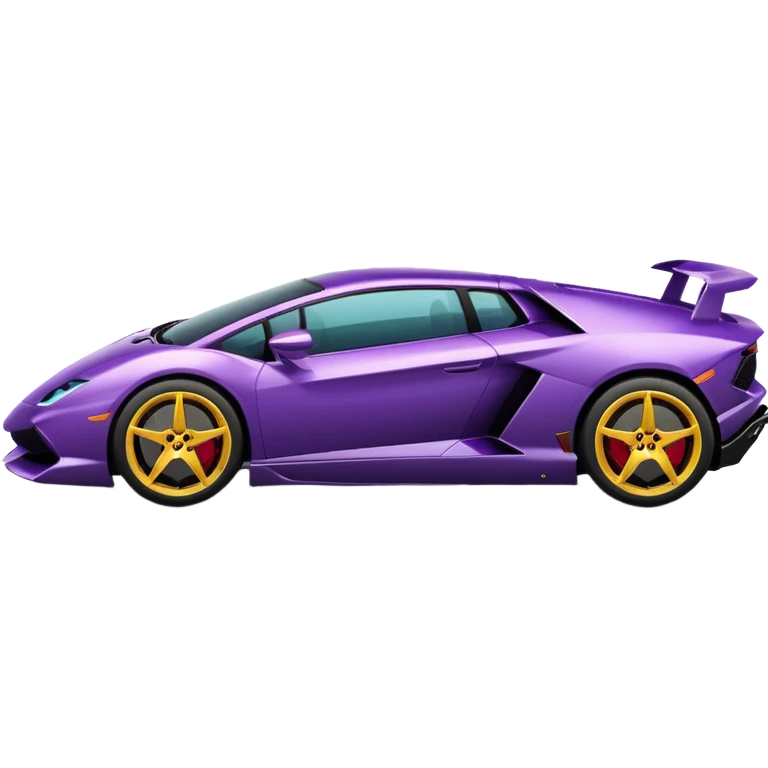 LAMBORGINI MORADO emoji