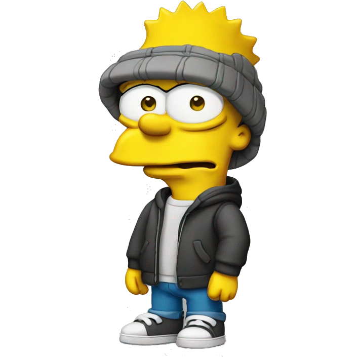 bart simpsons emoji