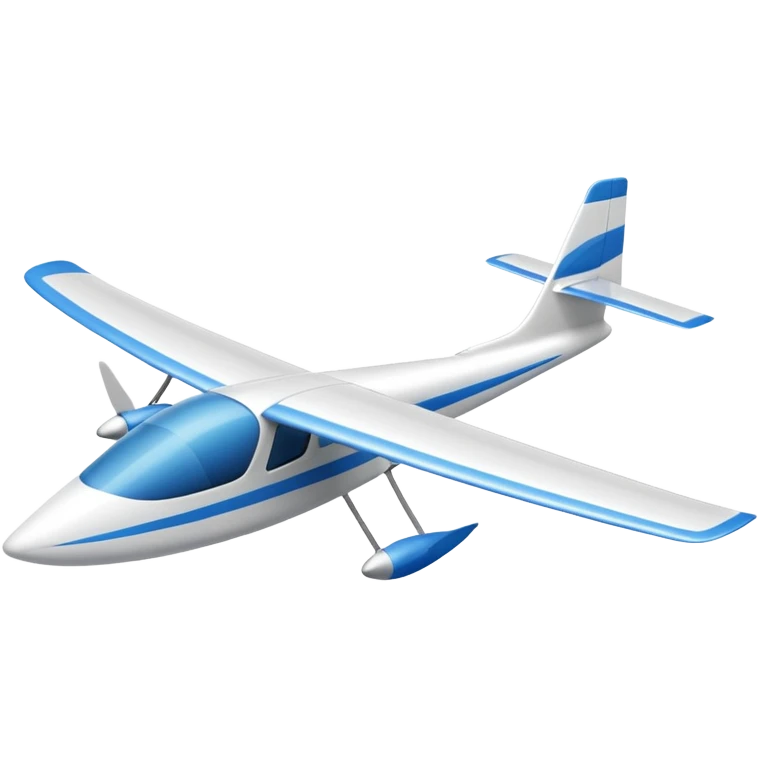 sailplane, no engine emoji