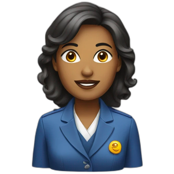 leader woman emoji