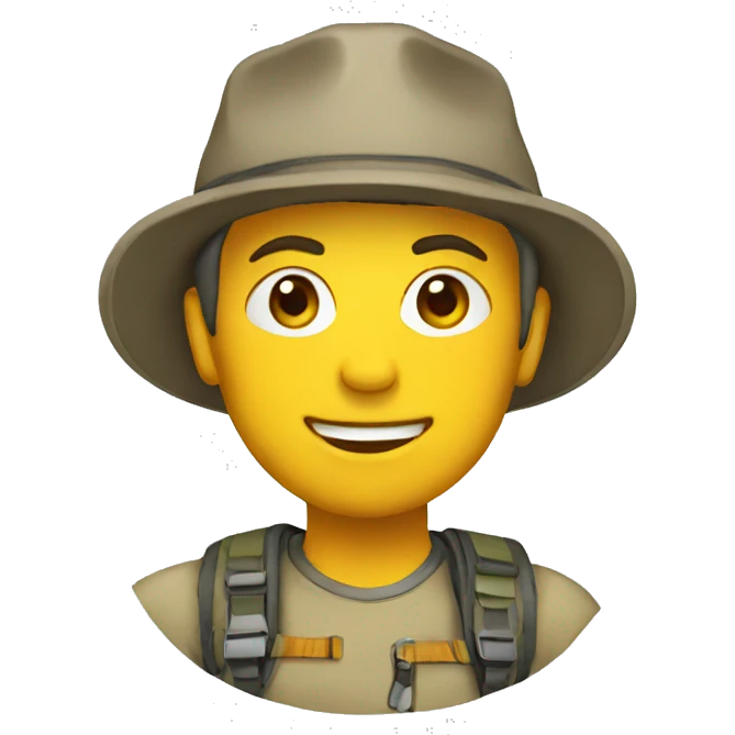 Trek explorer emoji
