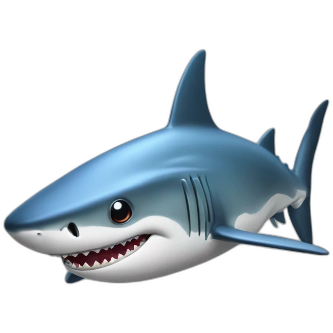 Requin qui fait dodo emoji