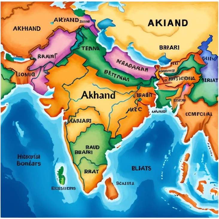 Akhand Bharat  emoji