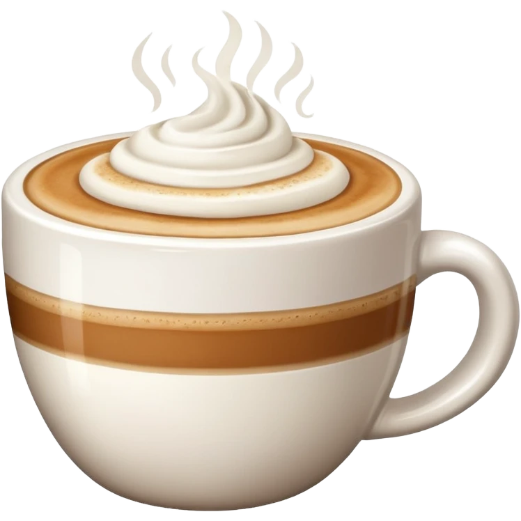 Cappuccino  mug emoji
