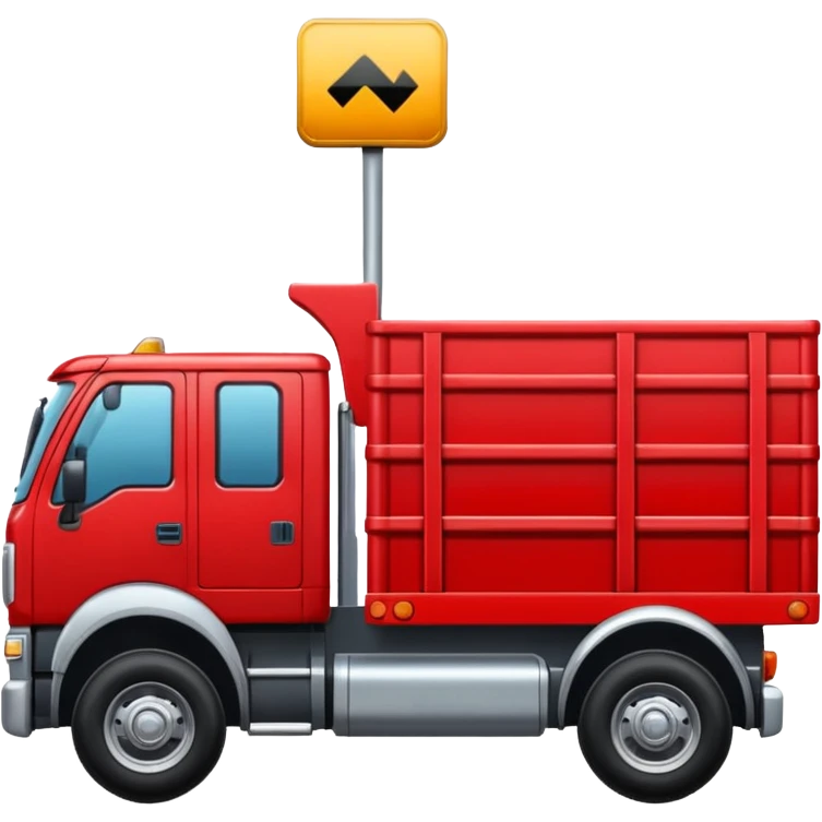 truck con plataforma emoji