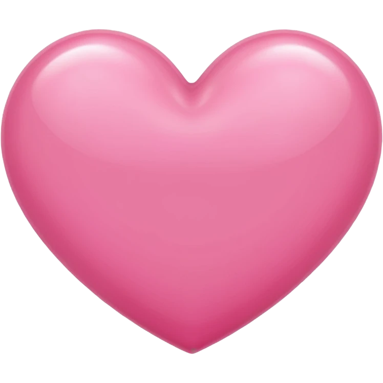 Pink heart emoji