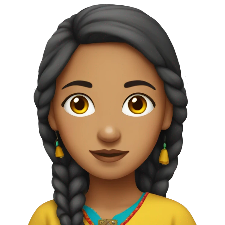 Amazigh girl  emoji
