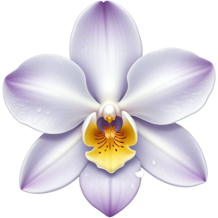 Moonlight orchid  emoji