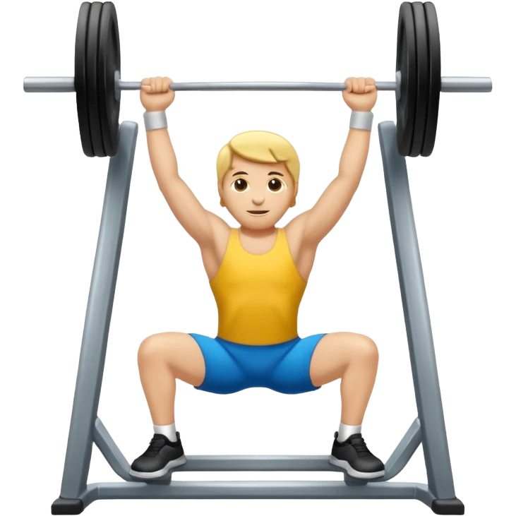 Mancuerna de gimnasio vista desde el ángulo derecho  emoji