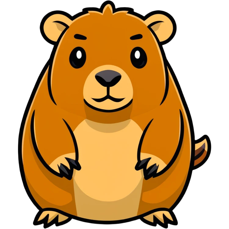 angry capybara emoji
