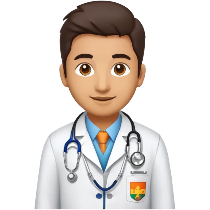 Emoji for a consulting company that brings students from India, Sri Lanka and Nepal to medical schools. The company is called Milemir. emoji
