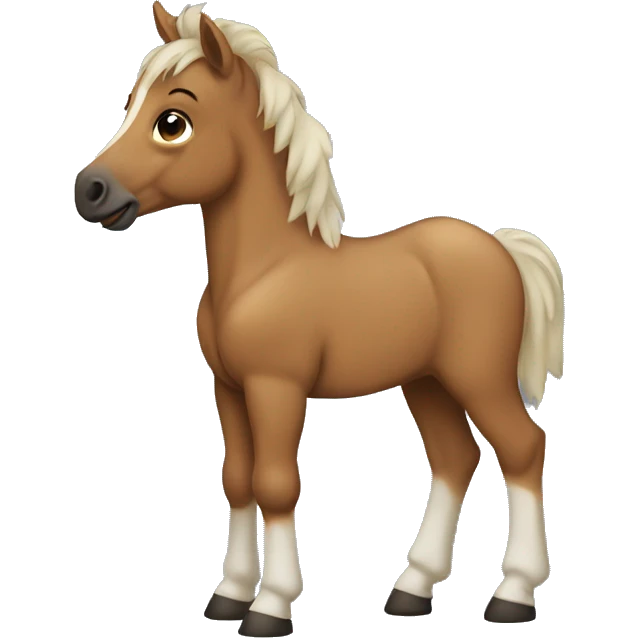 foal watching youtube emoji