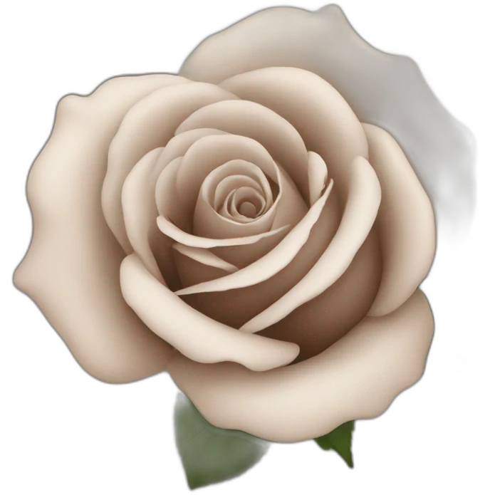 taupe rose emoji