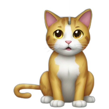cat in the rain emoji