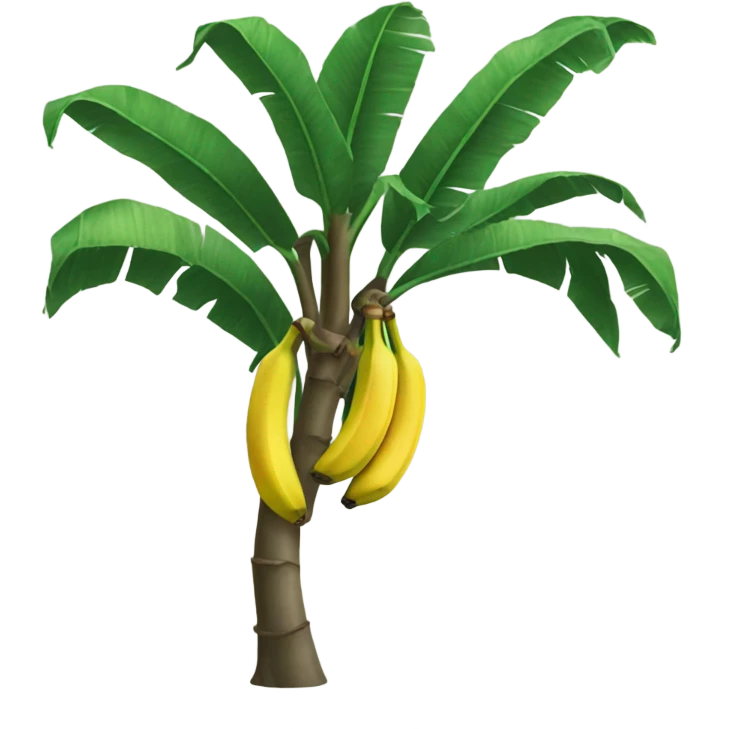 Banana tree emoji