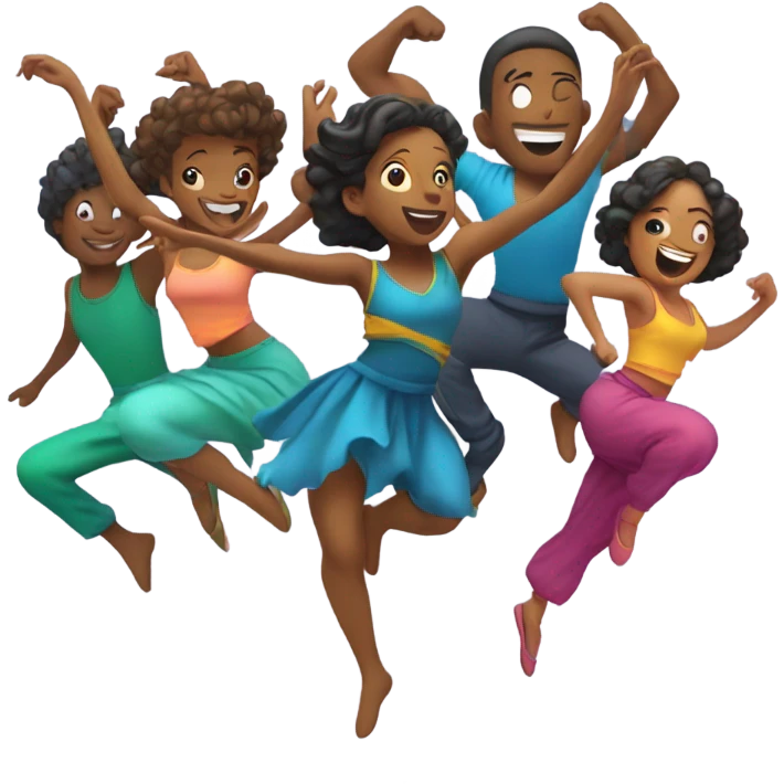 Dancing  emoji