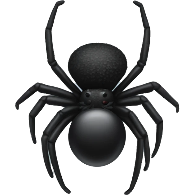 black detailed cSpider  emoji