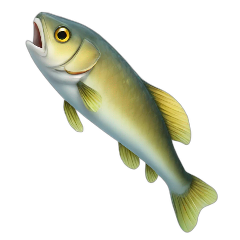 Tall fish emoji