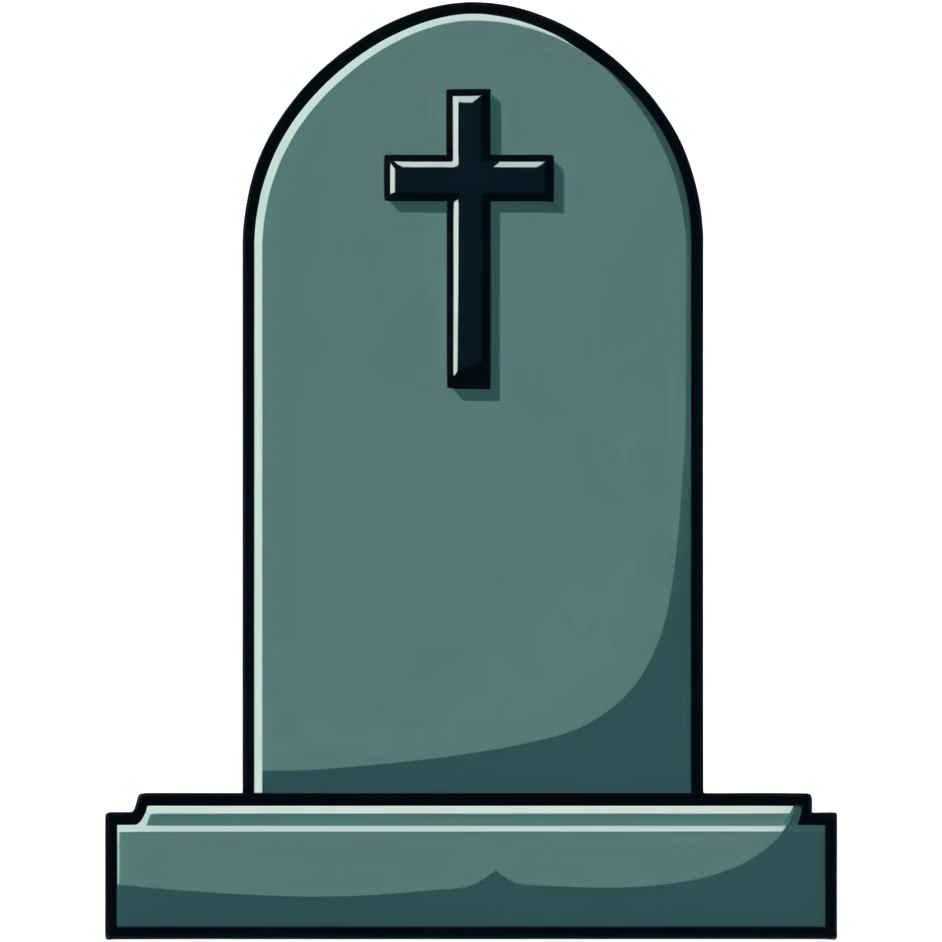 tombstone emoji