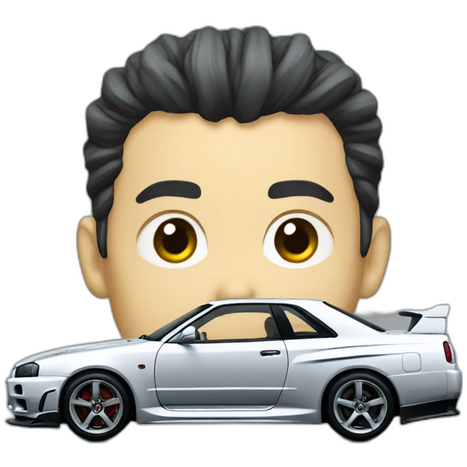 nissan skyline r34 emoji