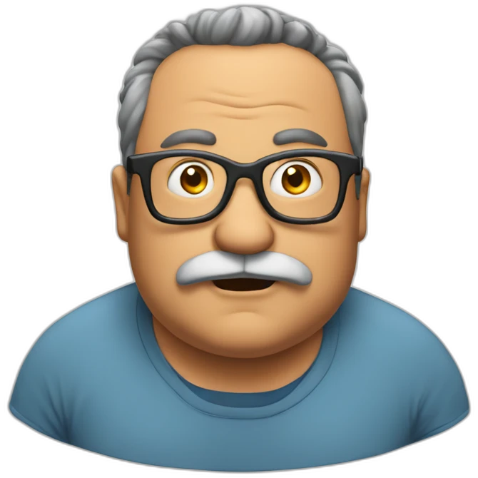 50-yo-fat-surprised-man-glasses-unmustache-computer emoji