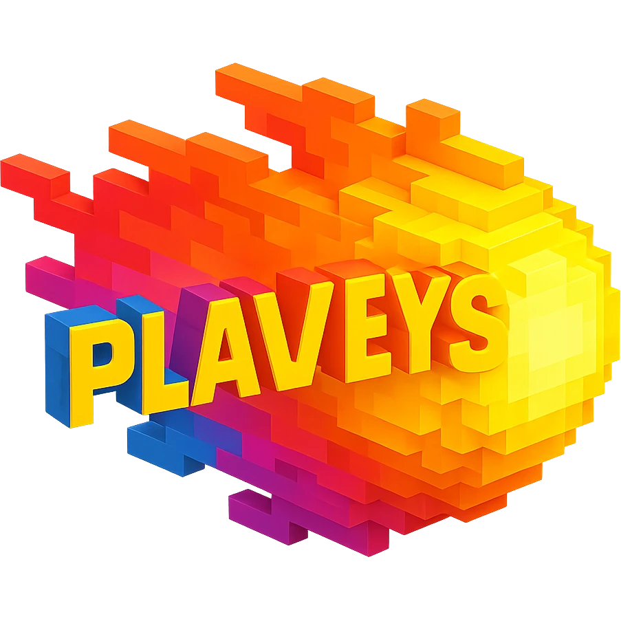 светящиеся комета с надписью "PLAVLEYS", no background emoji