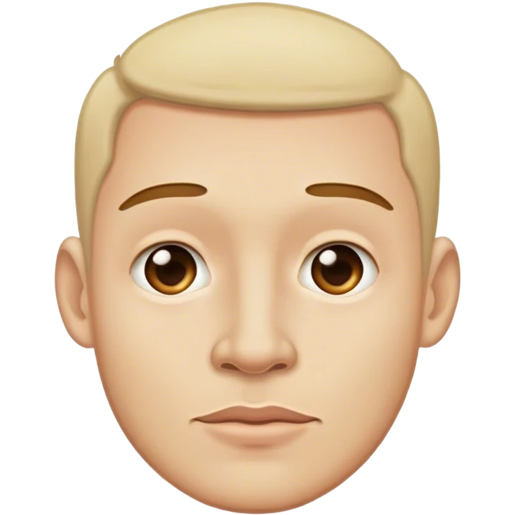  Man with very long chin emoji