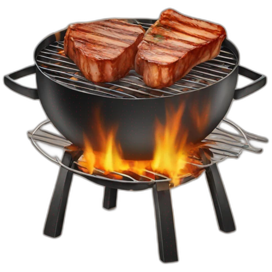grill with spare ribs emoji