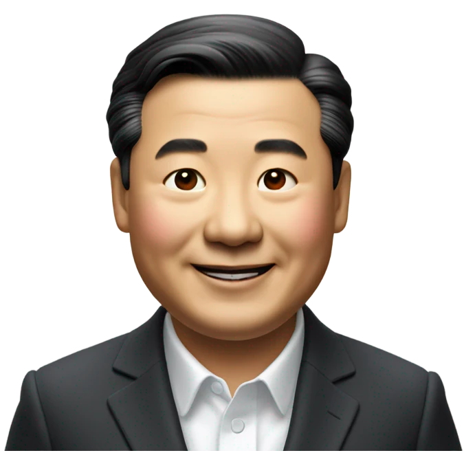 Xi Jinping is happy emoji