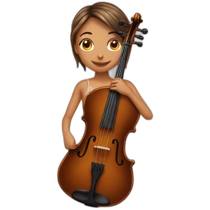 girl in string emoji