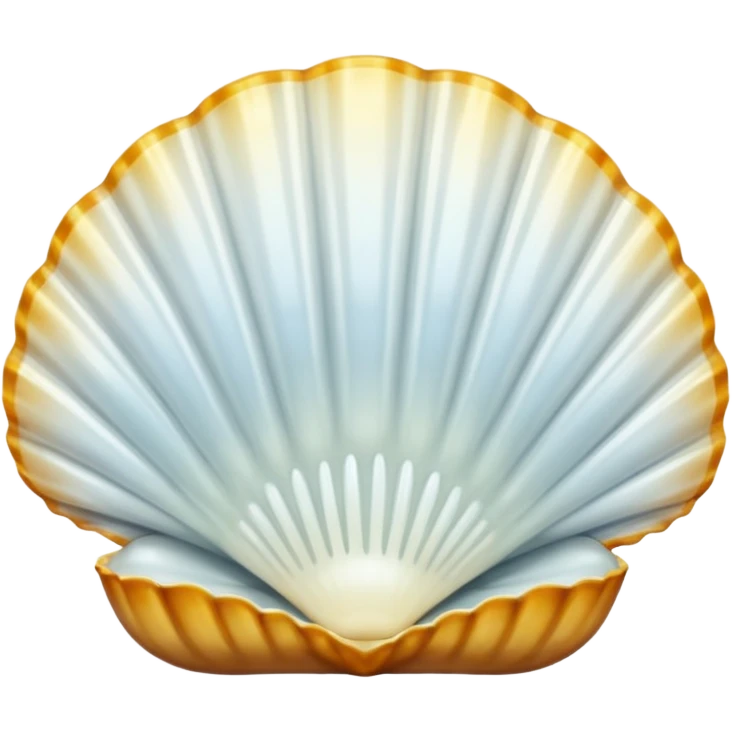 Coquille blanc emoji