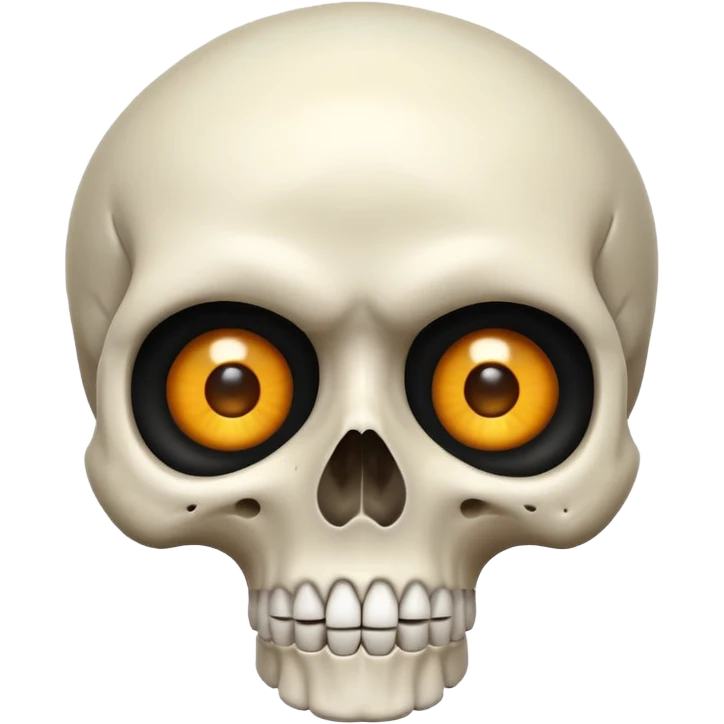 Combine these two 💀🤯 like a shocking skull like some people use in edits  emoji