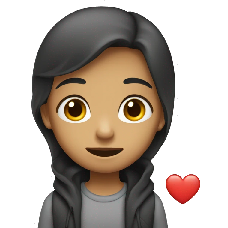 The girl who in love but the boy don’t love him emoji