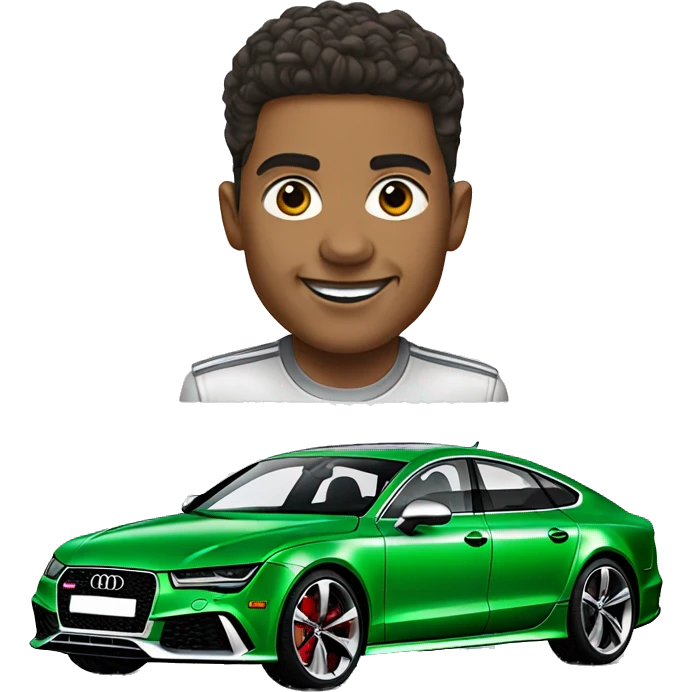 audi rs7 emoji