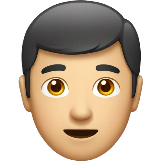 Asian emoji man emoji