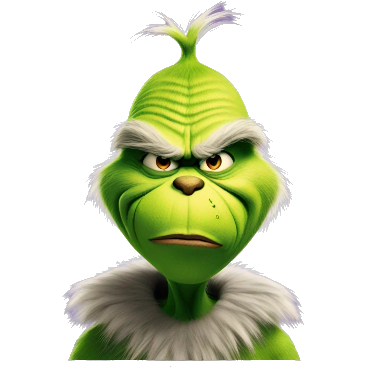 The grinch emoji