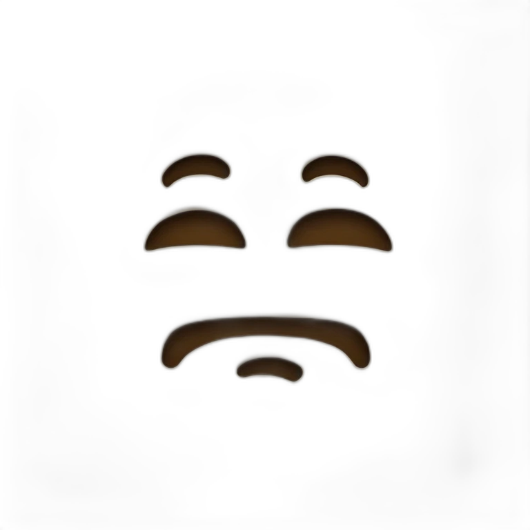 disappointed smiley emoji
