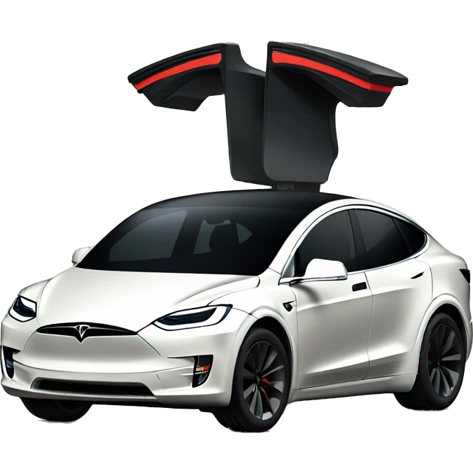 Tesla car emoji emoji