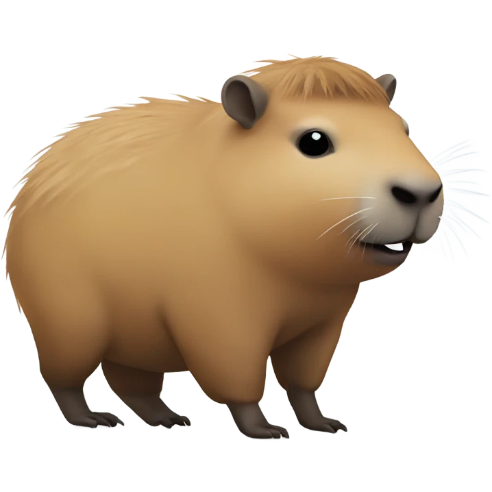 Capybara going to a rave  emoji