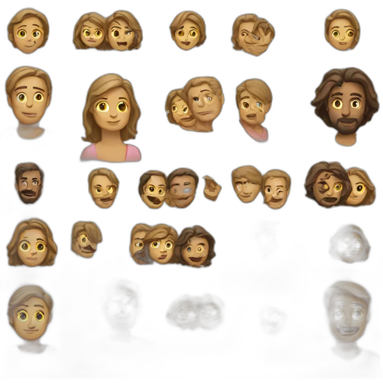 man with a woman emoji
