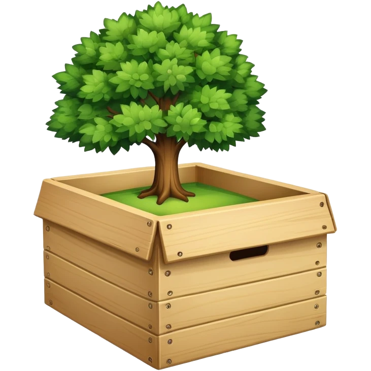 tree in the box emoji