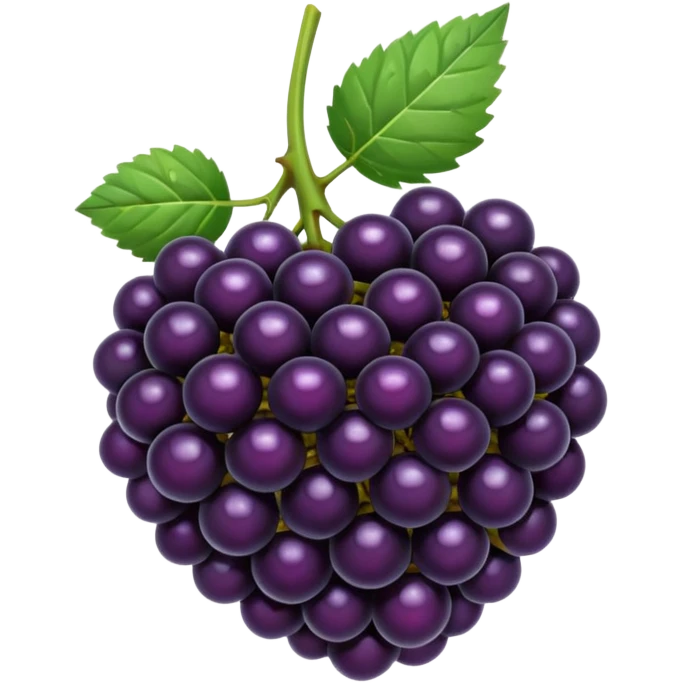 blackberries emoji