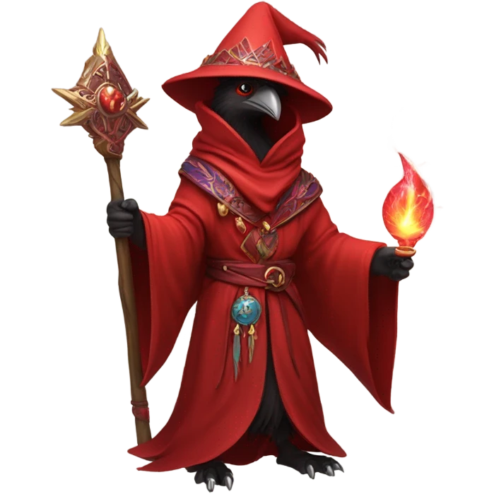 red kenku mage emoji