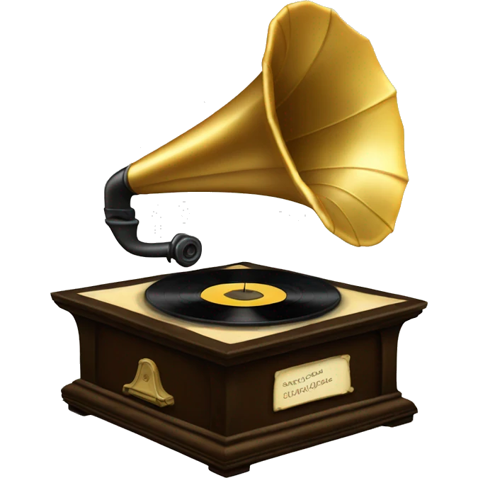 gramophone emoji